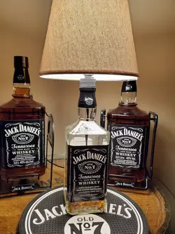 Grafische Vintage Jack Danielslamp